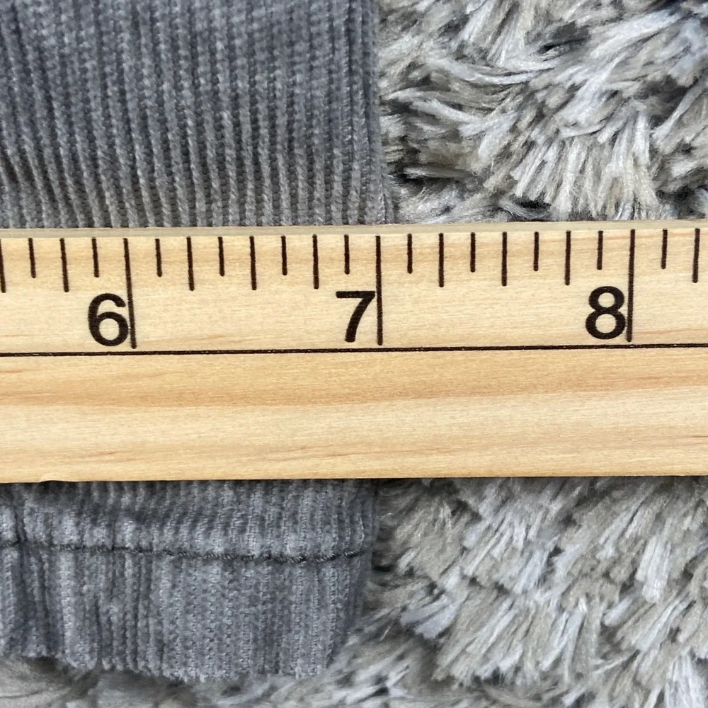 Levis 512 Corduroy Jeans Mens 38x30 Gray Denim Slim Taper Workwear Cotton Blend